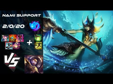 SUPPORT Nami vs Blitzcrank - NA Challenger Patch 25.24