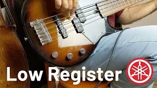 Video thumbnail for Yamaha BB435 B string demo. by Bass Advisor