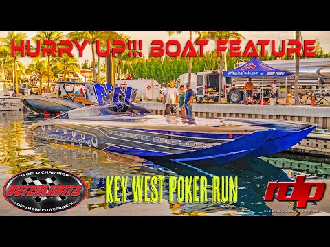 OuterLimits Hurry Up!!! Boat Feature - Key West Poker Run
