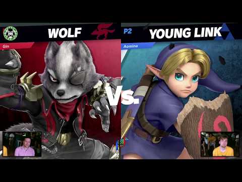 SSDNA - Gin (Wolf, Jigglypuff) Vs. Sodrek (Y.Link) - Winners Semi-Final - Ultimate Singles