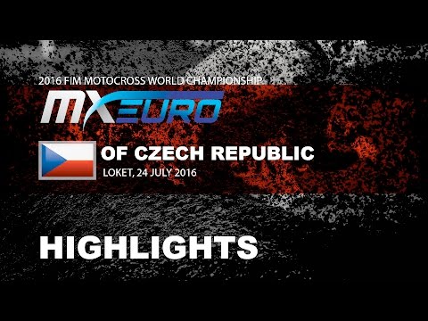 EMX300 Race 1 Highlights Round of Czech Republic 2016