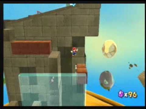 Super Mario Galaxy - Walkthrough - Part 35  "Der Luftstrom des Sandtornados"