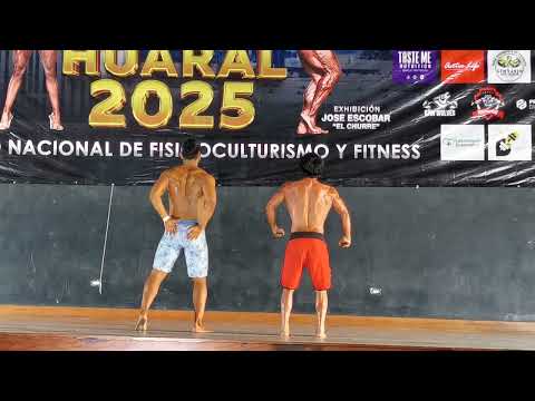 Miss y Míster Huaral 2025 - Presentacion Categoría Men's Physique Novel hasta 1.70 m.