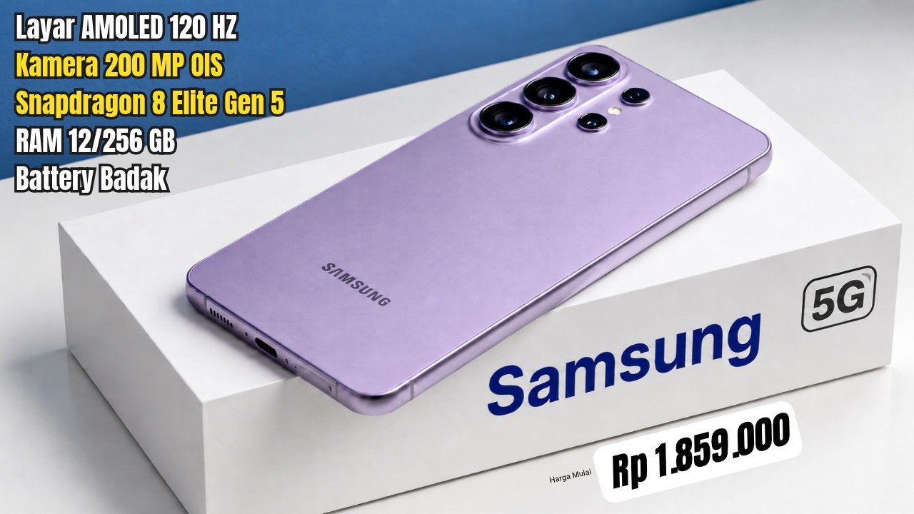 NYESEL BELI KEMARIN, HARGA TURUN‼️RAM 12/256GB, 200 MP OIS - HP SAMSUNG TURUN HARGA AKHIR TAHUN