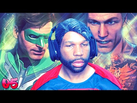 Injustice 2 Walkthrough Gameplay Part 5 - Chapter 5 - Green Lantern (Story Mode)