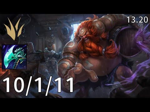 Gragas Jungle vs Karthus - EUW Master | Patch 13.20