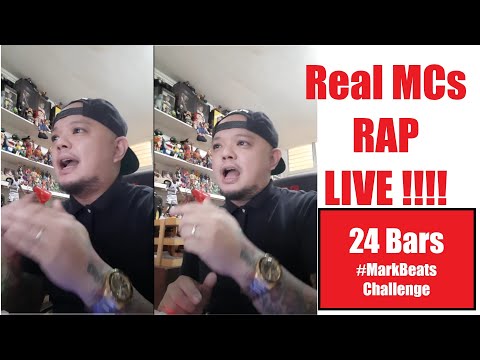 Live tlaga ! The Filipino Picker 24 Bars Challenge LIVE !!! not pre recorded not lip sync! #realMC
