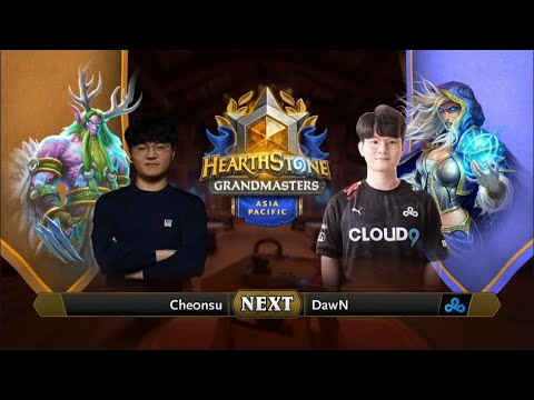 che0nsu vs DawN | 2021 Hearthstone Grandmasters Asia-Pacific | Decider | Season 1 | Week 4