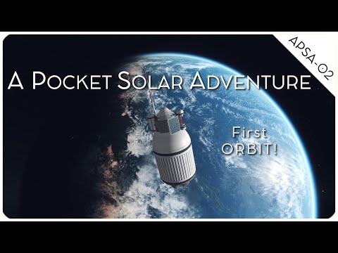 First Orbit! - APSA #02 - KSP KSRSS 2.5 Kerbalism