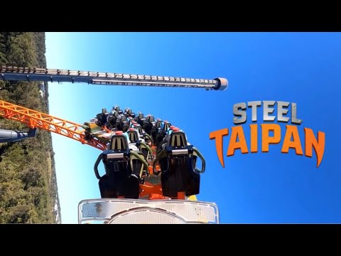 Steel Taipan Tailwhip 360 ° WORLDS FIRST SPINNING SEATS POV (2021) - Dreamworld Australia