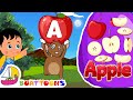 A For Apple B For Ball I A To Z Learning Song I Boattoons Rhymes Kids Songs
