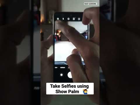 How To Take Selfie with Palm