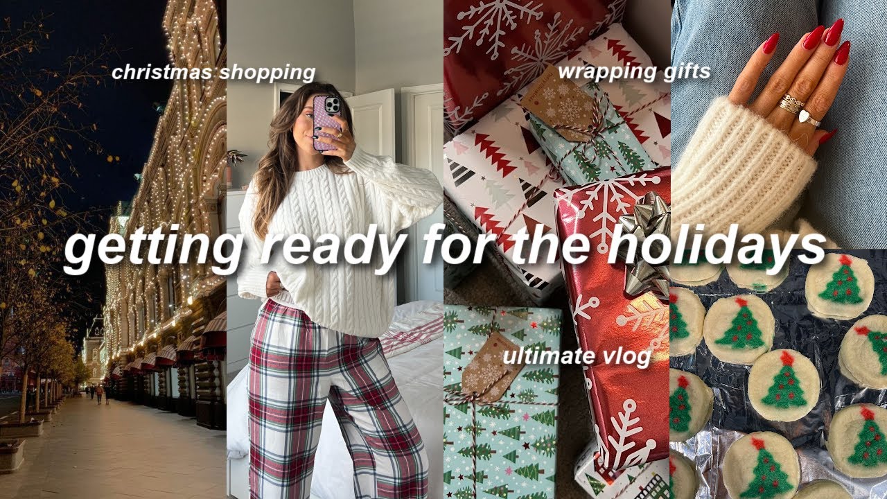 GETTING READY FOR CHRISTMAS: WINTER CLOTHING HAUL, GIFT SHOPPING, NEW NAILS, BAKING COOKIES, + MORE!