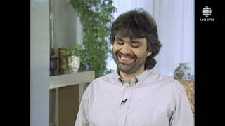 Entrevue avec Andrea Bocelli en 1998