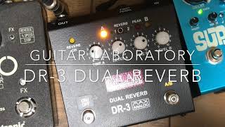 Video thumbnail for GUITAR LABORATORY DR-3 DUAL REVERB by ふぁぎ弼のギターサウンドチャンネル【ファギーロード・スタジオ】