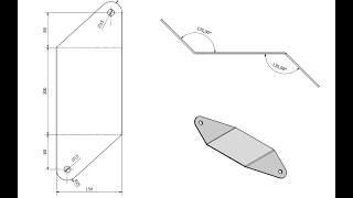 Fusion 360 - Ejercicio de chapa 3.3