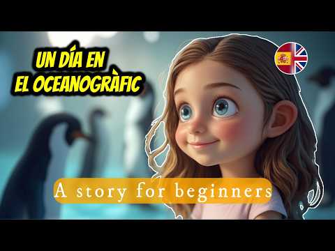 Learn Spanish with Short Stories (A2-B1 Level) | Almudena Discovers the Oceanogràfic 🐋🦭
