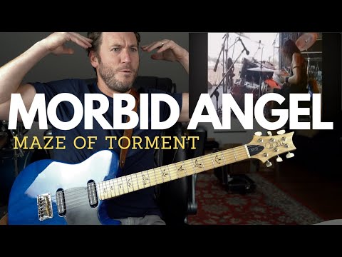 Guitar Teacher REACTS: MORBID ANGEL "Maze Of Torment" | LIVE WACKEN 2006