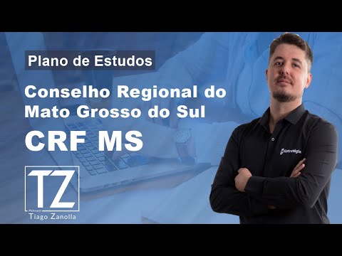 CRF MS: Como montar um plano de estudos