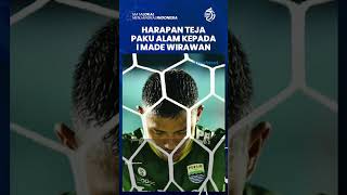Kiper Persib, Teja Paku Alam Berharap I Made Wirawan Bisa Lanjutkan Kariernya sebagai Pelatih Kiper