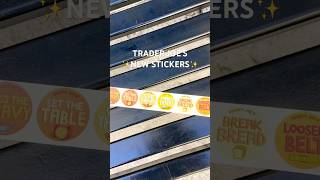 TRADER JOE'S NEWSTICKERS✨#トレジョ #traderjoes #stickers #sticker