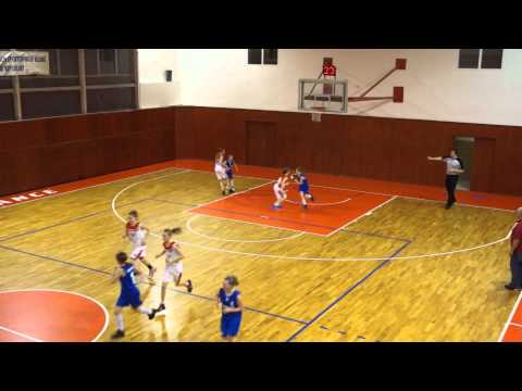 Basketbal - starší minižákyně U13 _ 2014 0223 _ Jičín - Studánka Pardubice _ kvalifikace na MČR