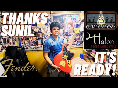 Blinging Out My Fender Jaguar | Halon Guitar Parts | Part 2 - It Is Ready