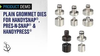 Demo of Plain Grommet Dies for HandySnap®, Pres-N-Snap® & HandyPress®