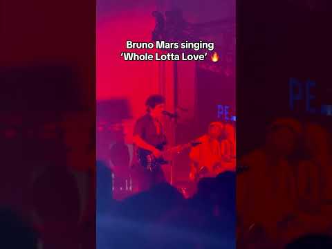 damn #brunomars #liveperformance #wholelottalove #ledzeppelin #cover #talented #vocals #amazing