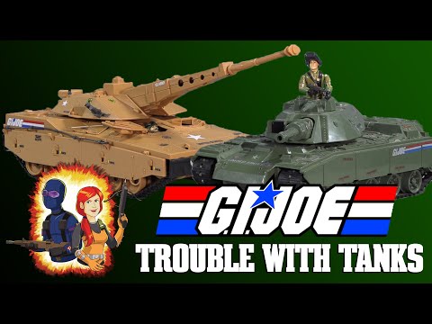G.I. Joe Tanks - Mobat and Mauler M.B.T. Hasbro 1982-1985