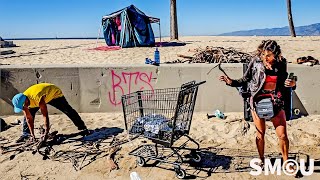 Community Cleans Up: Venice Healer Leads Beach Cleanup