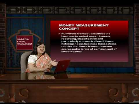 What is the meaning of Money Measurement Concept