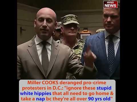 decades-old fed rule: commercial truck drivers English; Miller protesters white hippies take a nap