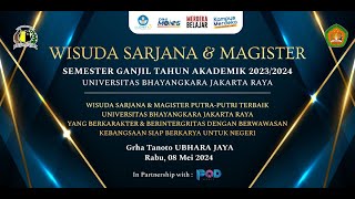 Download lagu WISUDA SARJANA & MAGISTER SEMESTER GANJIL TAHUN AKADEMIK 2023/2024 mp3