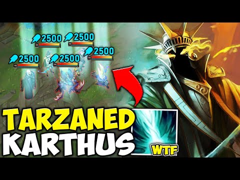 TARZANED IS A MENACE ON KARTHUS JUNGLE... THIS IS HOW HE DOES IT