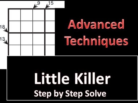 Little Killer Sudoku Solving Techniques | Advanced Techniques