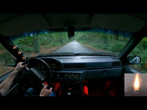 Volvo 940 TURBO POV launch (with exhaust cam)