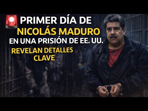 ⚠️ THIS IS HOW MADURO'S FIRST DAY IN A US PRISON WENT | BREAKING NEWS