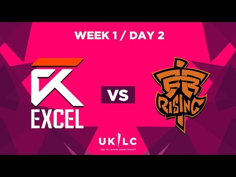 Excel UK vs. Fnatic Rising | UK League Championship | Week 1 Day 2 | Spring Split 2019