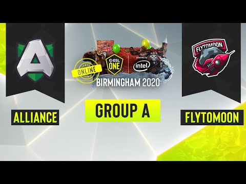 Dota2 - Alliance vs. FlyToMoon - Game 1 - ESL One Birmingham 2020 - Group A - EU?CIS