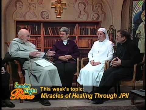 Sunday Night Live   2012 07 22   Healing through Pope John Paul II   Sr Marie Simon Pierre