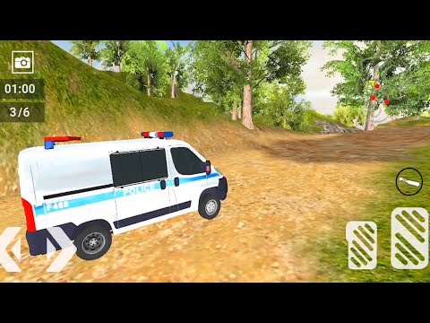 Offroad POLICE VAN 2020 - Police Jeep #3 - POLICE Car Driving Game - ANDROID Gameplay