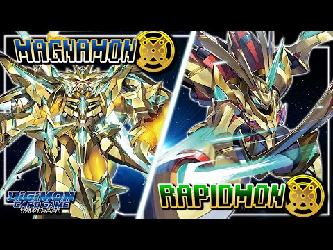 Digimon Card Game : Magnamon X (Blue) VS Rapidmon X [BT-16]