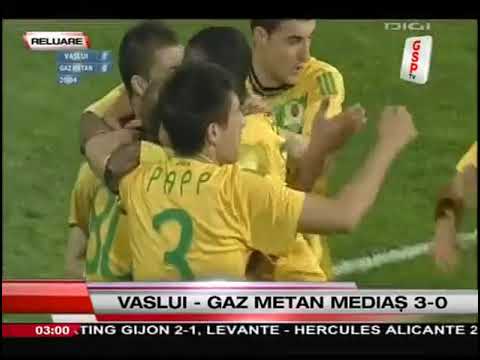 Rezumat Etapa 27 2010-2011 FC Vaslui - Gaz Metan Medias 3-0