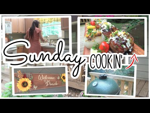 We didn't win...😂 Smoked Cheddar Onion Bacon Burger Bowls | Sunday Southern Cooking VLOG