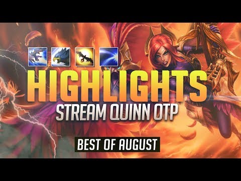 ONLY QUINN STREAM CRIT AND LETHALITY BUILD | BEST OF AUGUST | PolaridadB