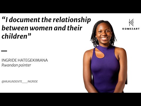 Meet Ingrid Hategekimana - Rwandan Artist and Participant in SprintArt Rwanda