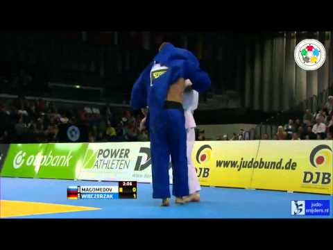 Judo 2014 Grand Prix Dusseldorf: Magomedov (RUS) - Wieczerzak (GER) [-81kg] bronze