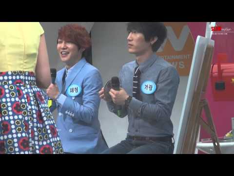 130509 엠넷 와이드 연예뉴스 오픈 스튜디오 딕펑스 직캠