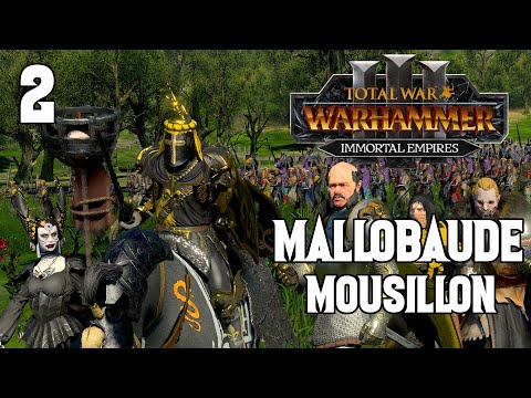 Peasant Bloodbath - Mallobaude #2 - Mixu's Mousillon Mod - Total War: Warhammer 3